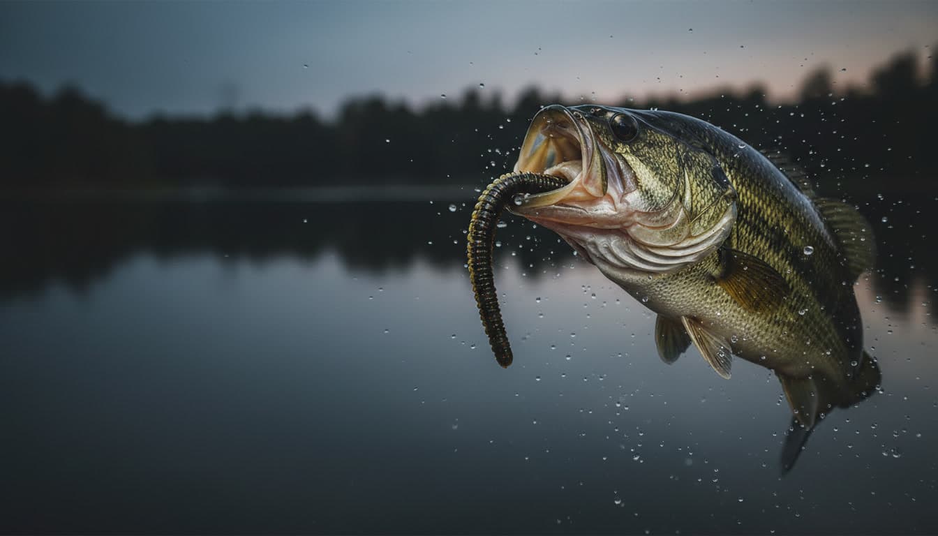 Angler casting at sunrise